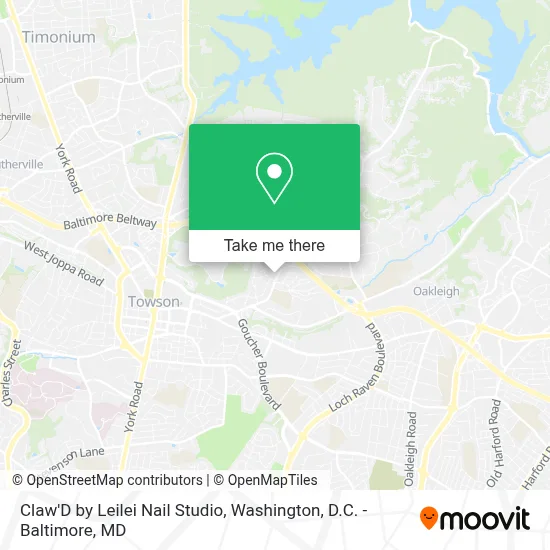 Claw'D by Leilei Nail Studio map