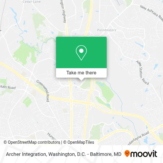 Archer Integration map