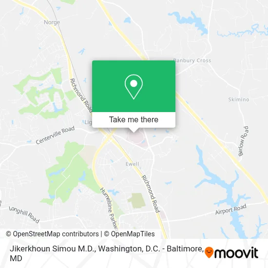 Jikerkhoun Simou M.D. map