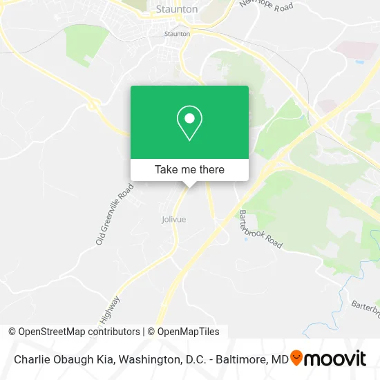Charlie Obaugh Kia map