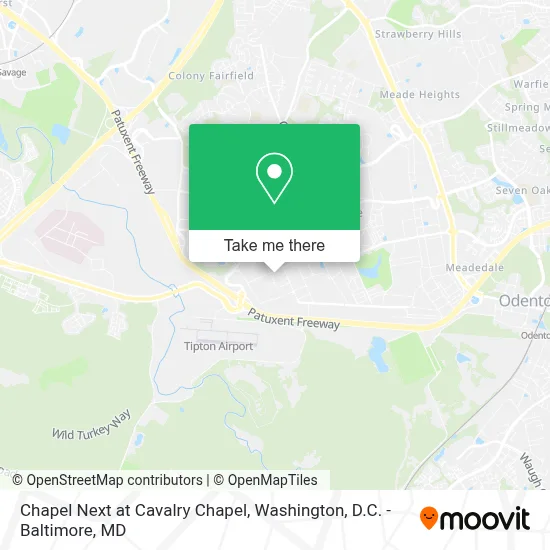 Chapel Next at Cavalry Chapel map