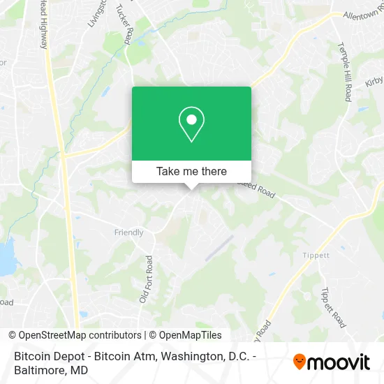 Bitcoin Depot - Bitcoin Atm map