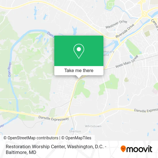 Restoration Worship Center map