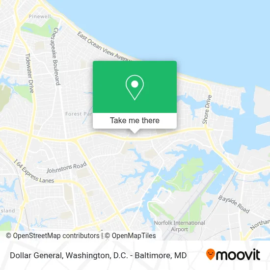 Dollar General map