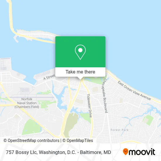 757 Bossy Llc map