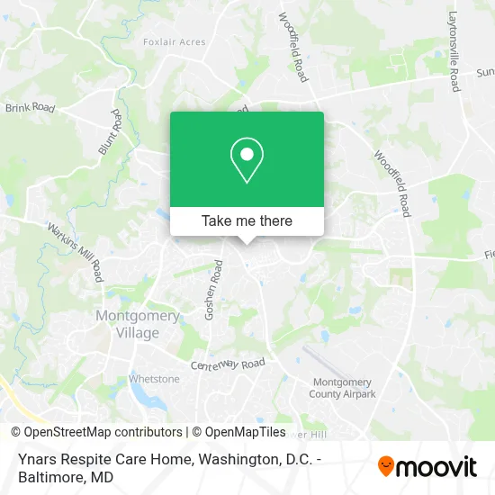 Ynars Respite Care Home map