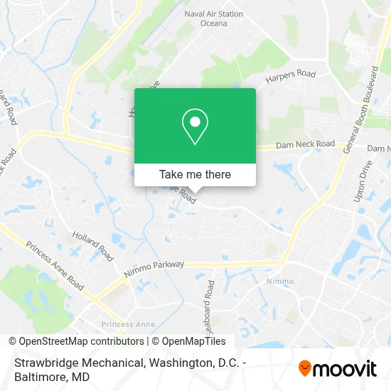 Strawbridge Mechanical map