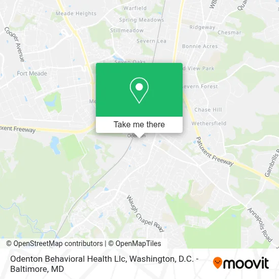 Odenton Behavioral Health Llc map