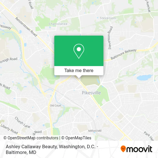 Ashley Callaway Beauty map
