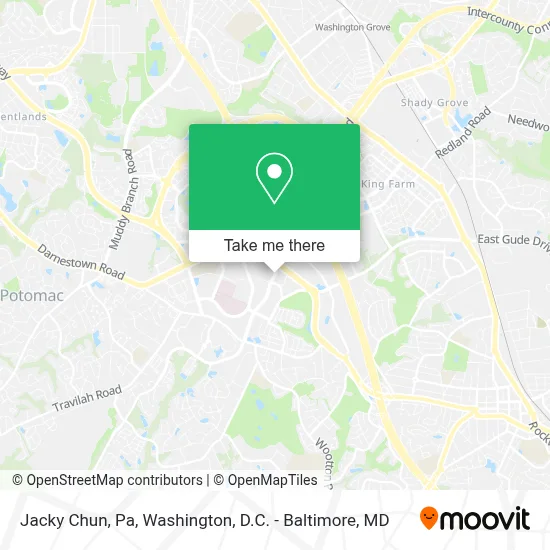 Jacky Chun, Pa map