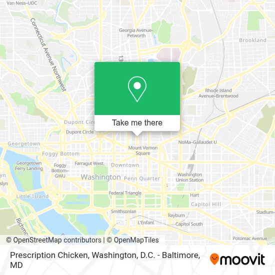 Prescription Chicken map