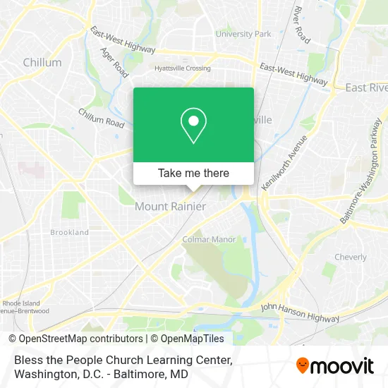 Bless the People Church Learning Center map
