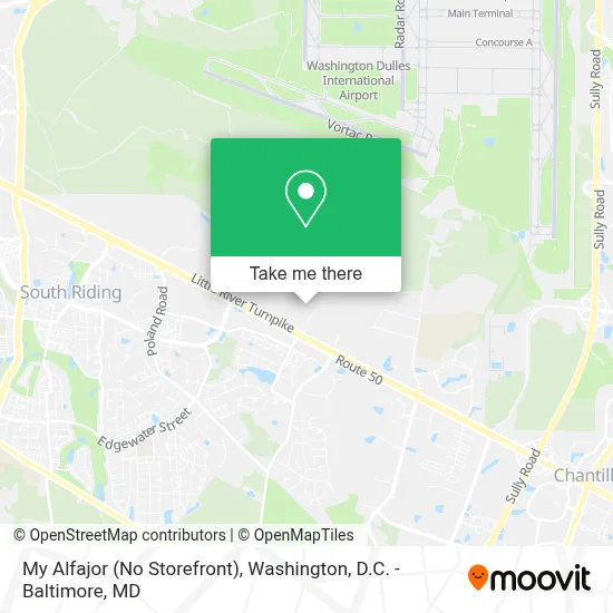 My Alfajor (No Storefront) map