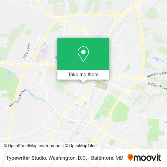 Typewriter Studio map