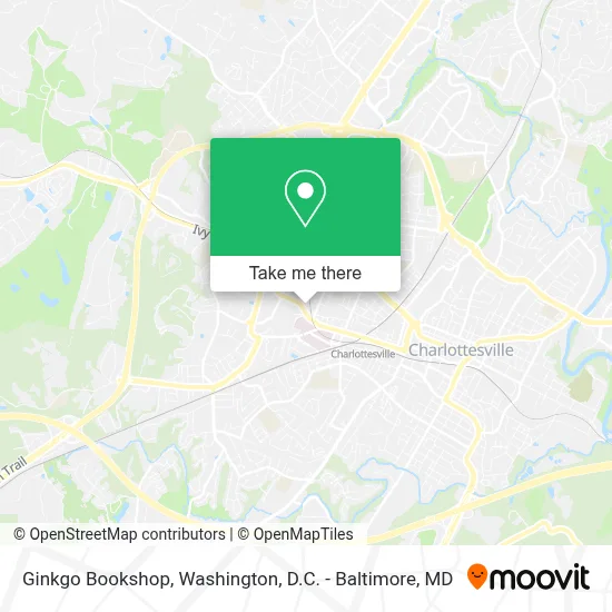 Ginkgo Bookshop map