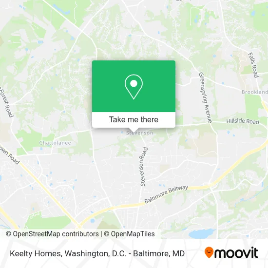 Keelty Homes map