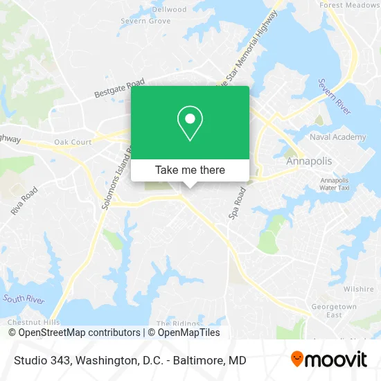 Studio 343 map