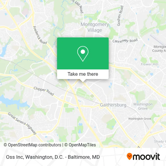 Oss Inc map