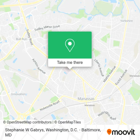 Stephanie W Gabrys map