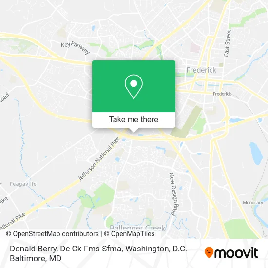 Donald Berry, Dc Ck-Fms Sfma map