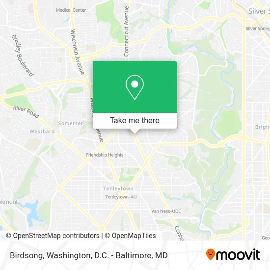 Birdsong map