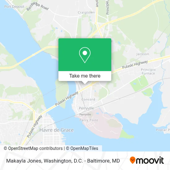 Makayla Jones map