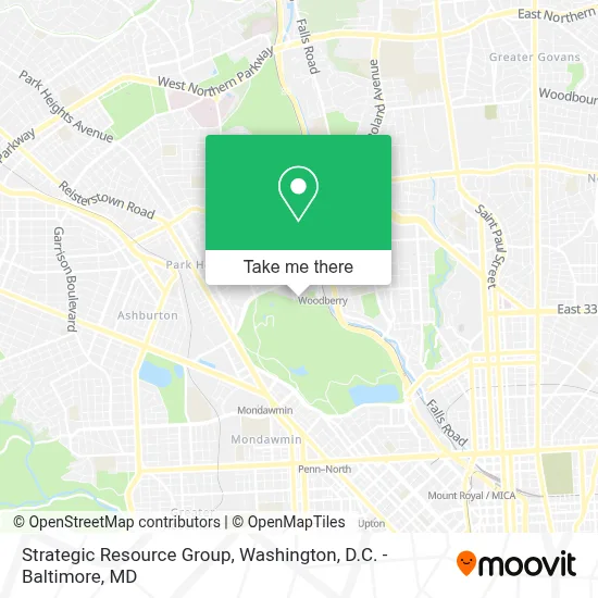 Strategic Resource Group map