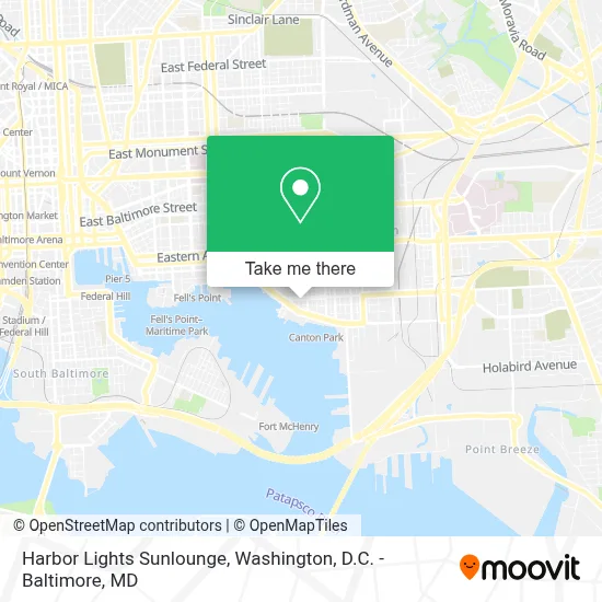 Harbor Lights Sunlounge map