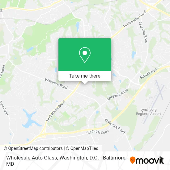 Wholesale Auto Glass map
