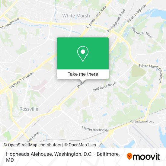 Hopheads Alehouse map