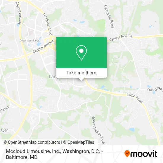 Mccloud Limousine, Inc. map