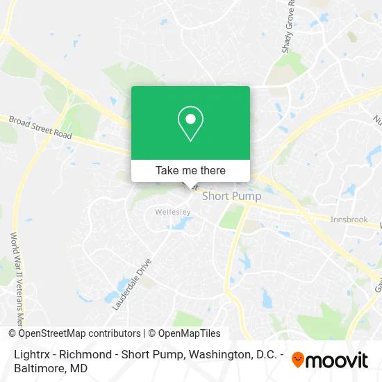 Lightrx - Richmond - Short Pump map