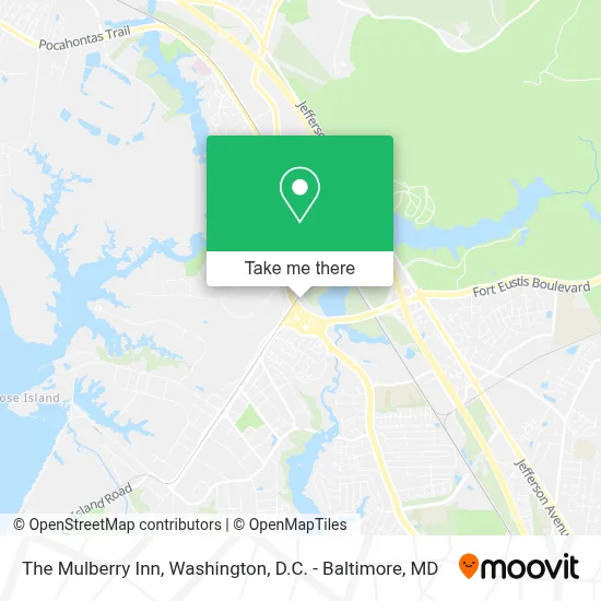 The Mulberry Inn map