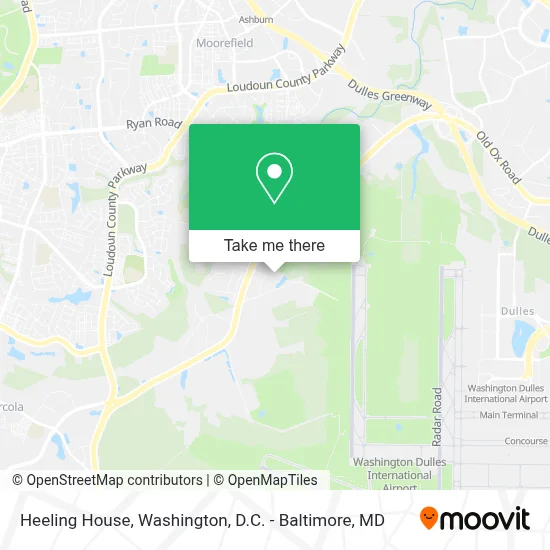 Heeling House map
