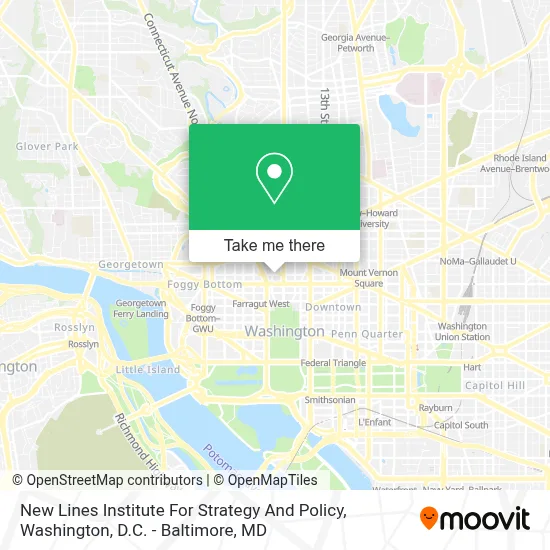 New Lines Institute For Strategy And Policy map