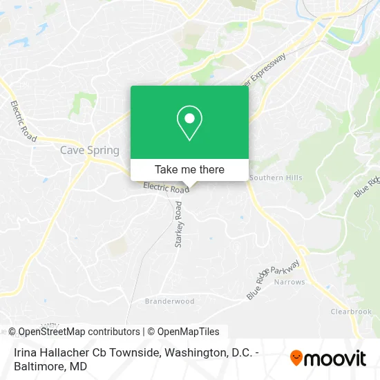 Irina Hallacher Cb Townside map