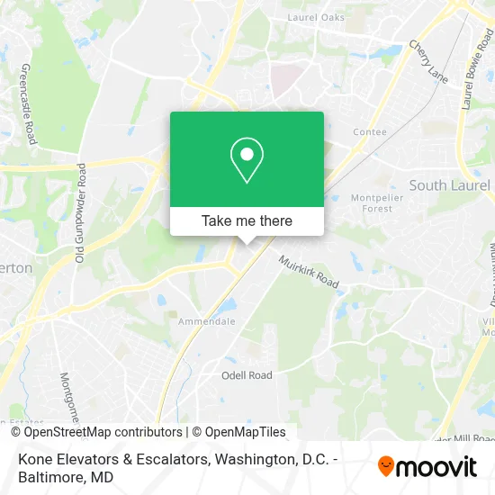 Kone Elevators & Escalators map