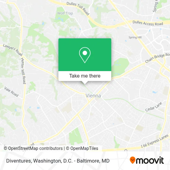 Diventures map