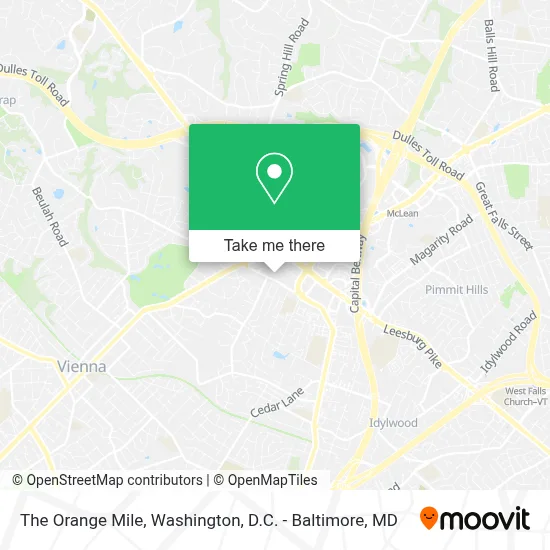 The Orange Mile map