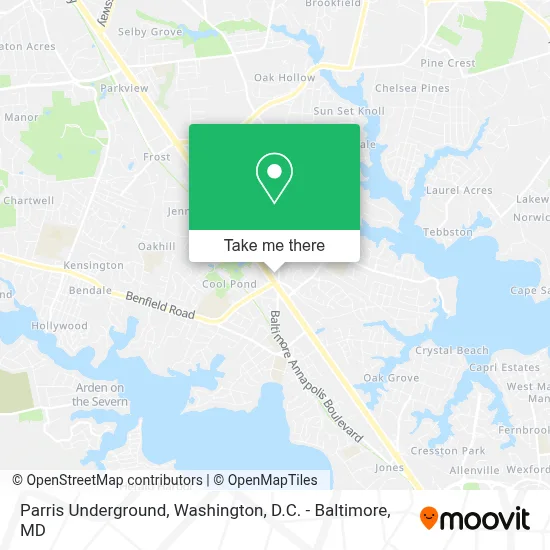 Parris Underground map