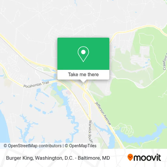 Burger King map