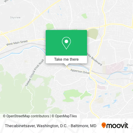 Thecabinetsaver map