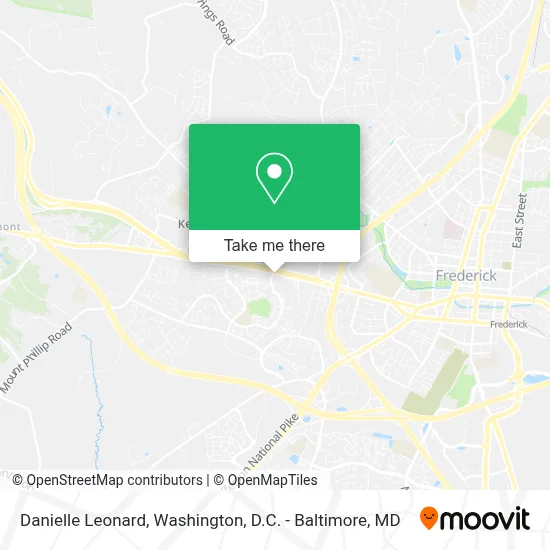Danielle Leonard map