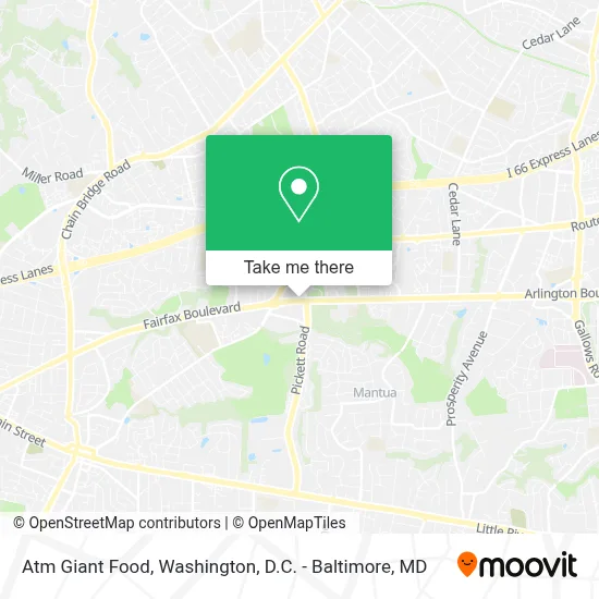 Atm Giant Food map