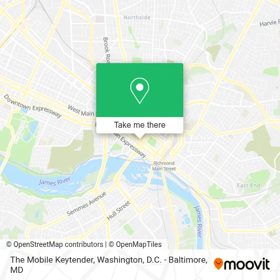 The Mobile Keytender map