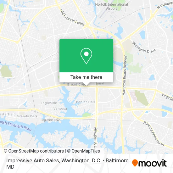 Impressive Auto Sales map