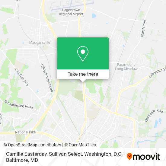 Camille Easterday, Sullivan Select map