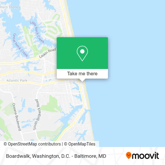 Boardwalk map