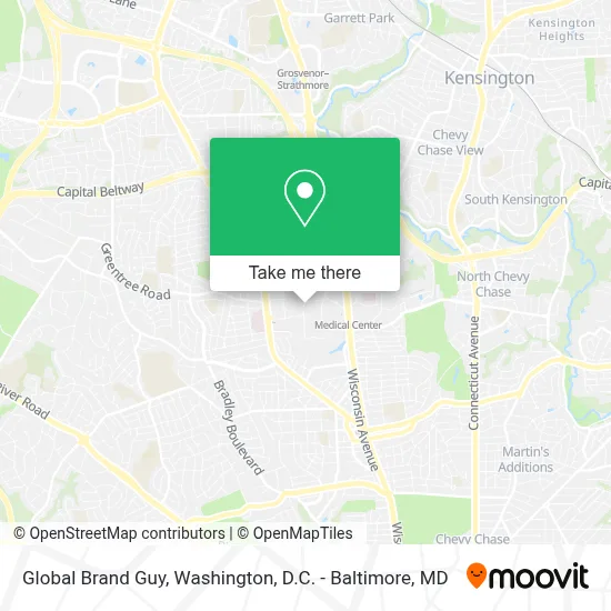 Global Brand Guy map