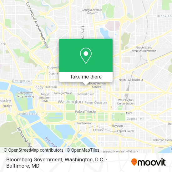 Bloomberg Government map